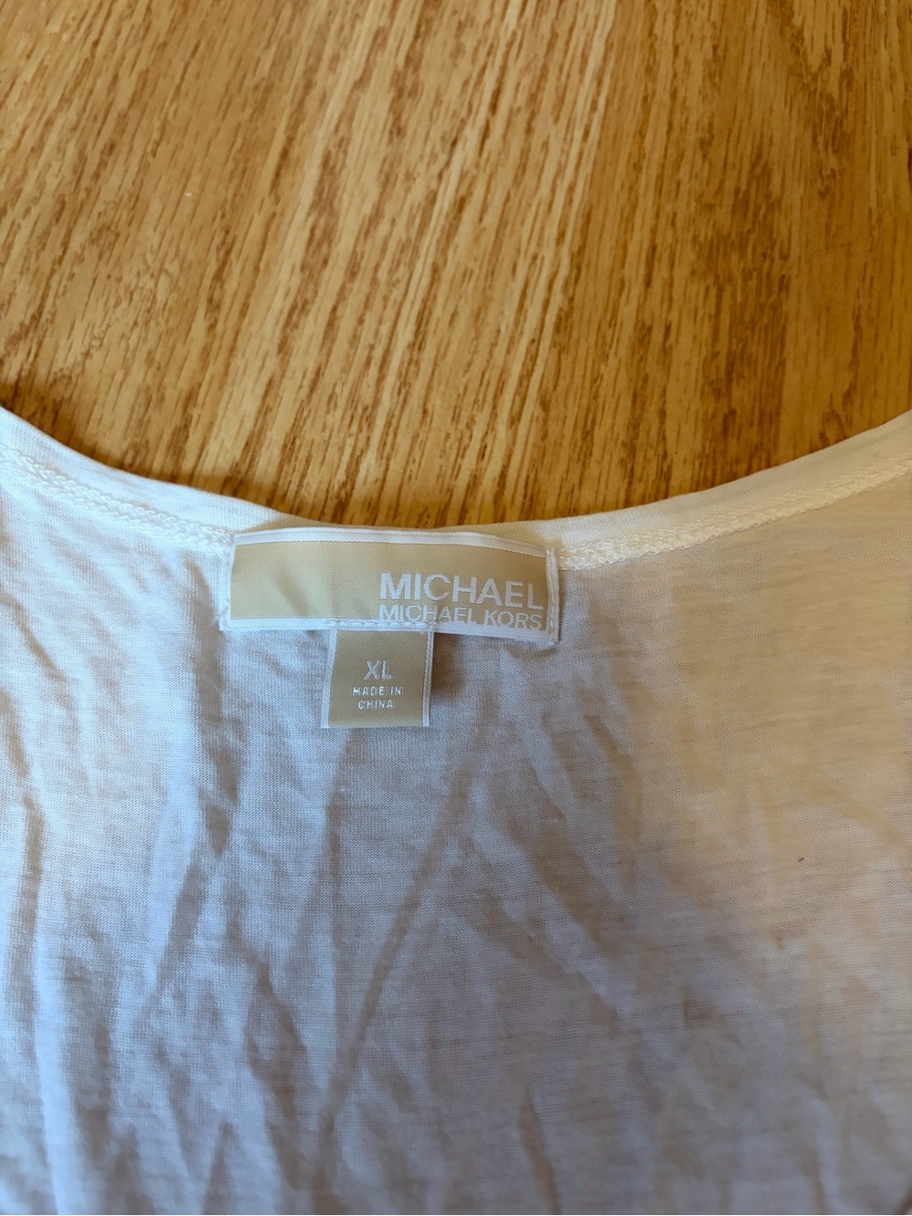 Michael Kors White Studded Tank Top - Picture 2 of 4